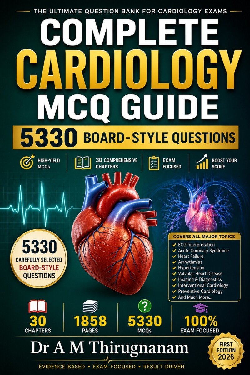 Complete Cardiology Question Bank — Course Edition