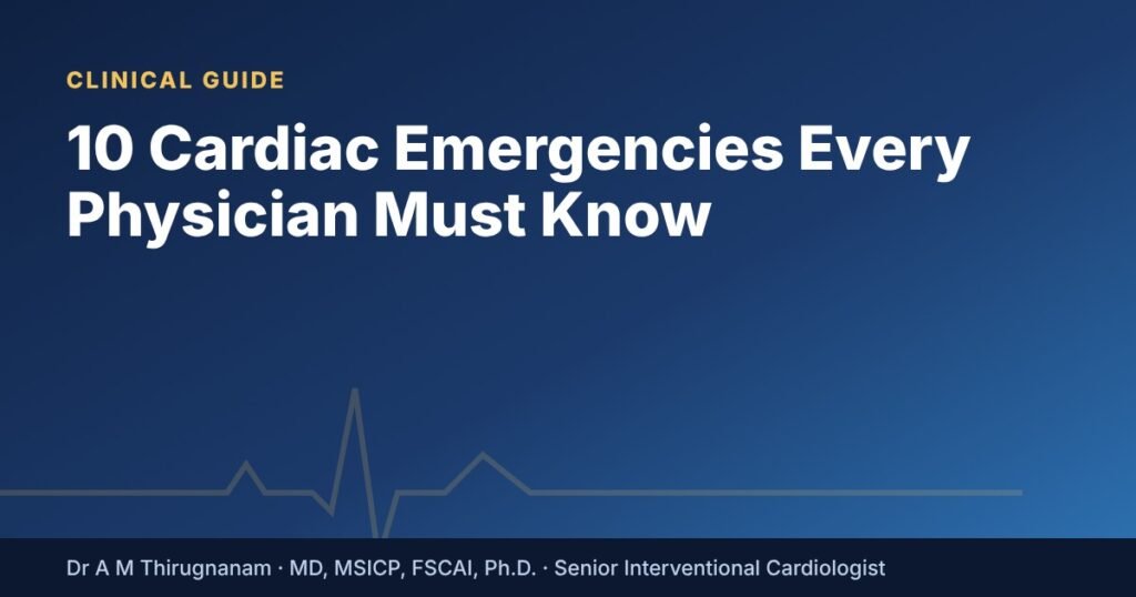10 Cardiac Emergencies Every Physician Must Know
