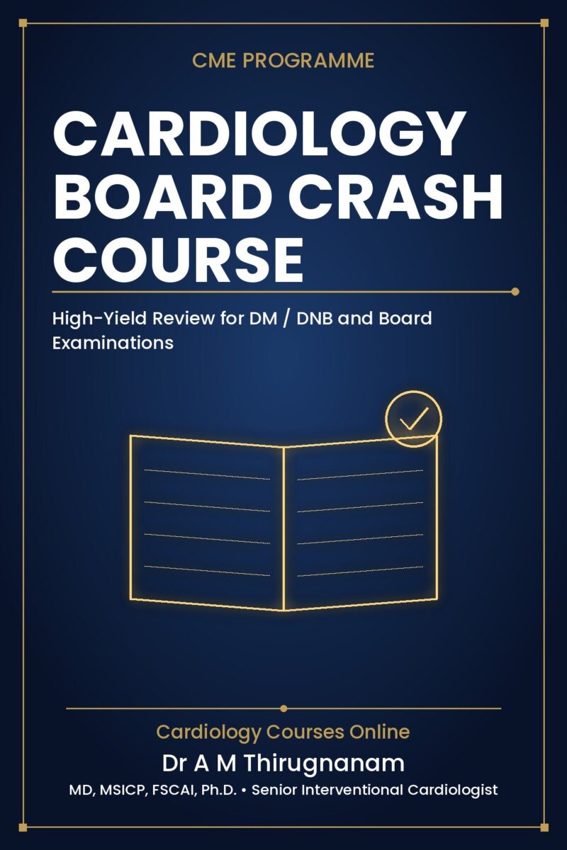 Cardiology Board Crash Course CME programme cover