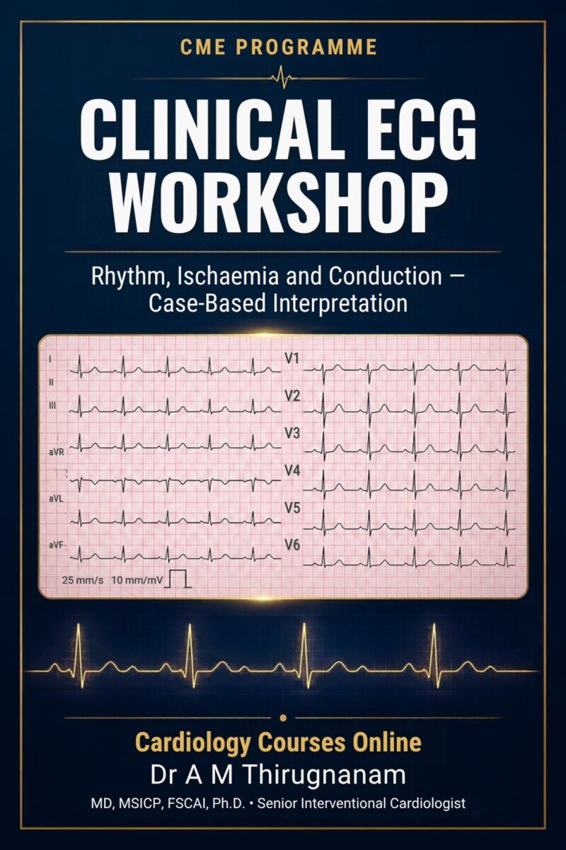 Clinical ECG Workshop CME programme cover